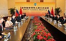Переговоры с Председателем Китайской Народной Республики Ху Цзиньтао.