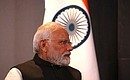 Премьер-министр Республики Индия Нарендра Моди. Фото: Александр Демьянчук, ТАСС