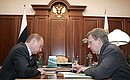 С Министром финансов Алексеем Кудриным.