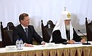 Chief of Staff of the Presidential Executive Office Sergei Ivanov attended a gala event to mark the 70th anniversary of the founding of the Moscow Patriarchate’s Department for External Church Relations.