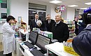 After the meeting on increasing the efficiency of the medication supply system, Vladimir Putin visited a pharmacy in St Petersburg.