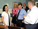 During the visit to Moscow Region Research Institute of Obstetrics and Gynaecology.