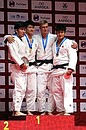 Winners of International Jigoro Kano Junior Judo Tournament.