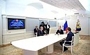 Владимир Путин дал старт поставкам газа на Крымский полуостров по новому магистральному газопроводу Краснодарский край – Крым.