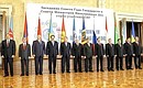 Участники заседания Совета глав государств СНГ.
