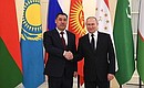 С Президентом Киргизской Республики Садыром Жапаровым.