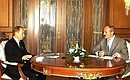 Беседа с Президентом Белоруссии Александром Лукашенко.