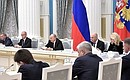 At the meeting of the Russian Pobeda (Victory) Organising Committee.