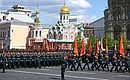 Военный парад в ознаменование 78-й годовщины Победы в Великой Отечественной войне. Фото: Рамиль Ситдиков, РИА «Новости»
