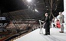 Выступление на церемонии открытия Всемирной летней Универсиады в Казани.