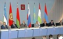 Пресс-конференция глав государств – членов Евразийского экономического сообщества (ЕврАзЭС).