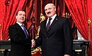 C Президентом Республики Беларусь Александром Лукашенко.