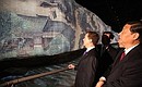 Visit to the China Pavilion at the 2010 World Expo. With Vice President of China Xi Jinping.