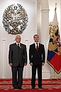 With Russian Federation National Award winner Anatoly Lukyanov.