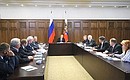 Meeting with Khabarovsk Territory local government representatives.