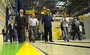 Владимир Путин посетил Магнитогорский металлургический комбинат.