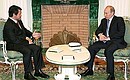 With King Abdullah II Ibn Al Hussein of the Hashemite Kingdom of Jordan.