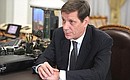 President of Russian Olympic Committee Alexander Zhukov.