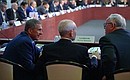 Перед началом XIV Форума межрегионального сотрудничества России и Казахстана.