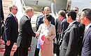 Vladimir Putin arrived in Japan to attend the G20 summit.