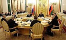 Meeting of Supreme State Council of Union State of Russia and Belarus. 