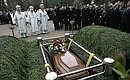 Funeral ceremony for Boris Yeltsin.