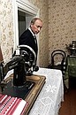 В Доме-музее родоначальника отечественной космонавтики Константина Циолковского.
