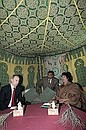 Беседа с лидером ливийской революции Муамаром Каддафи.