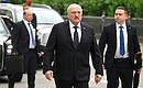 President of Belarus Alexander Lukashenko arrives at the Grand Kremlin Palace to take part in a meeting of the Supreme Eurasian Economic Council. Photo by Iliya Pitalev (”Rossiya Segodnya“)