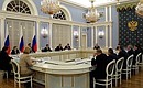Встреча с руководителями профсоюзных организаций России.