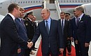 Владимир Путин прибыл с рабочим визитом во Францию.