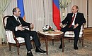 Meeting with President of Armenia Robert Kocharian.