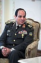 First Deputy Prime Minister, Minister of Defence and Military Industry of Egypt Abdel Fattah el-Sisi.