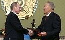 Russian President Vladimir Putin and Kazakhstan President Nursultan signed a Joint Statement.