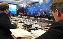 Meeting of the 2018 Football World Cup Organising Committee’s Supervisory Board.