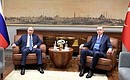 Встреча с Президентом Турции Реджепом Тайипом Эрдоганом. Фото Сергея Гунеева