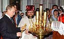 Душанбе. Посещение пасхального богослужения в Свято-Никольском православном соборе