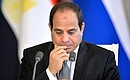 President of Egypt Abdel Fattah el-Sisi made press statement following bilateral talks.