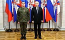 Орденом Мужества награждён гвардии подполковник Анатолий Смердов.