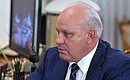 Временно исполняющий обязанности Главы Республики Хакасия Виктор Зимин.