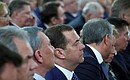 Заместитель Председателя Совета Безопасности Дмитрий Медведев на расширенном заседании коллегии Генеральной прокуратуры.