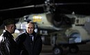 Visit to the Russian Federation Defence Ministry’s 344th Centre for Combat Employment and Retraining of Army Aviation Pilots.