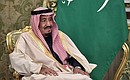King Salman bin Abdulaziz Al Saud of Saudi Arabia.