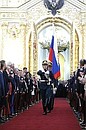 Inauguration of Vladimir Putin as President of Russia.
