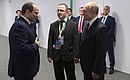 По завершении саммита Россия – Африка. С Президентом Египта Абдельфаттахом Сиси.
