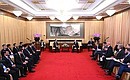 Meeting with President of Vietnam Vo Van Thuong. Photo: Grigoriy Sisoev, RIA Novosti