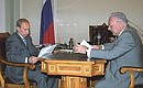 Рабочая встреча с губернатором Ярославской области Анатолием Лисицыным.