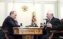 С губернатором Мурманской области Юрием Евдокимовым.