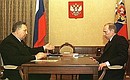 С губернатором Хабаровского края Виктором Ишаевым.