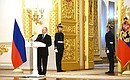 Ceremony for presenting letters of credence. Photo: Vladimir Astapkovich, RIA Novosti